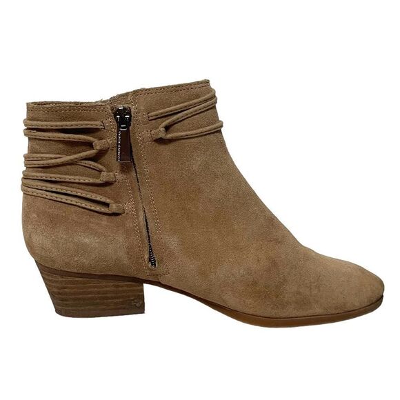 VINCE CAMUTO Carlina Western Boho Suede Tassel Wrap Booties 7.5 - Picture 6 of 12